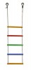 Детская веревочная лестница для ДСК 5 перекладин цвет радуга ЛВ5-3В - магазин СпортДоставка. Спортивные товары интернет магазин в Карабаше 