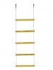 Детская веревочная лестница для ДСК 5 перекладин желтая ЛВ5-2А - магазин СпортДоставка. Спортивные товары интернет магазин в Карабаше 