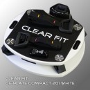 Виброплатформа Clear Fit CF-PLATE Compact 201 WHITE  - магазин СпортДоставка. Спортивные товары интернет магазин в Карабаше 