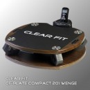 Виброплатформа Clear Fit CF-PLATE Compact 201 WENGE - магазин СпортДоставка. Спортивные товары интернет магазин в Карабаше 