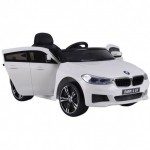 Детский электромобиль BMW6 GT JJ2164 белый - магазин СпортДоставка. Спортивные товары интернет магазин в Карабаше 