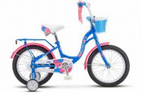 Детский велосипед Stels Jolly 16" V010 синий розовый 2022 - магазин СпортДоставка. Спортивные товары интернет магазин в Карабаше 