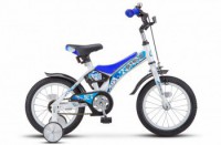 Детский велосипед Stels Jet 14" Z010 синий 2022 - магазин СпортДоставка. Спортивные товары интернет магазин в Карабаше 