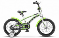 Детский велосипед Stels Arrow 16" V020 зеленый 2022 - магазин СпортДоставка. Спортивные товары интернет магазин в Карабаше 