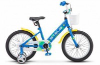 Детский велосипед Stels Captain 16" V010 синий 2022 - магазин СпортДоставка. Спортивные товары интернет магазин в Карабаше 