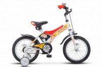 Детский велосипед Stels Jet 14" Z010 белый 2022 - магазин СпортДоставка. Спортивные товары интернет магазин в Карабаше 