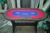 Покерный стол для дома с ножками в комплекте SWAT 150x75 см. высота 75 см без разметки - магазин СпортДоставка. Спортивные товары интернет магазин в Карабаше 