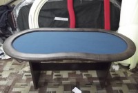 Стол для покера SWAT без разметки в комплекте с ножками 150x75 см. высота 75 см - магазин СпортДоставка. Спортивные товары интернет магазин в Карабаше 