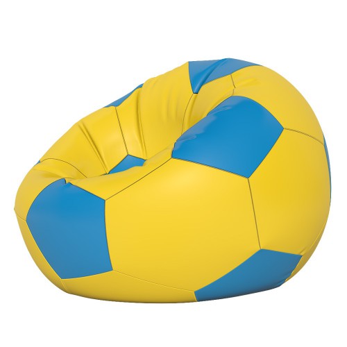 Мягкое кресло мяч желтый 110см большой - магазин СпортДоставка. Спортивные товары интернет магазин в Карабаше 